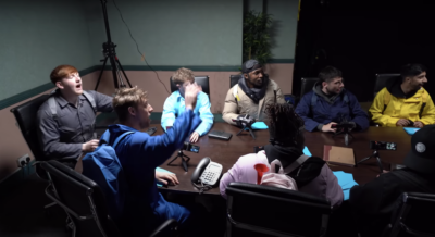 Watch Sidemen play 'Among Us' in real life