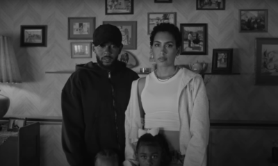 Kendrick Lamar celebrates in 