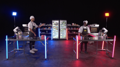 Watch Niko Omilana & Deji face off in a blind bake off