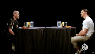 Watch Zlatan Ibrahimović face the 'Hot Ones' challenge