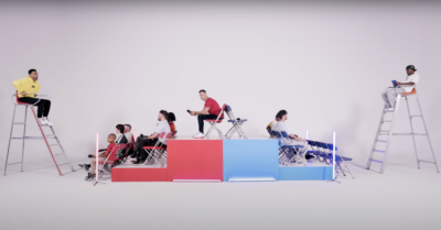 Watch Niko Omilana play 'Guess Who' in real life