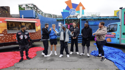 Watch the Sidemen go on a food truck road trip