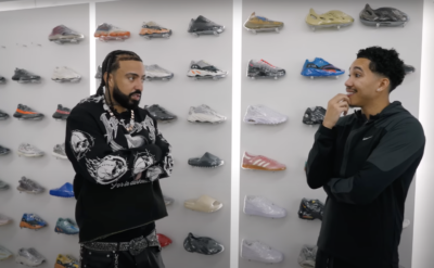 French Montana goes 'Shopping For Sneakers' with Kick Game