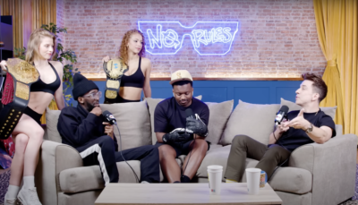 Specs Gonzalez pranks Russell Kane in jokes 'No Rules Show'