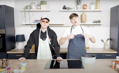 Tays & Aitch face face off in the kitchen in new video
