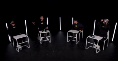 Niko Omilana & co do 'Man Vs Food' in hilarious video