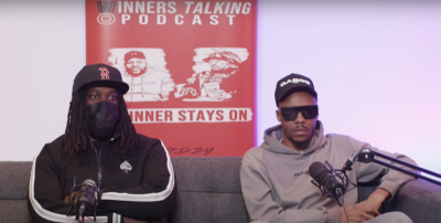 Skengdo & AM join 'Winners Talking Podcast' for new episode