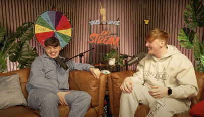 Watch the debut of the Angry Ginge & Tays 'Off Stream' podcast