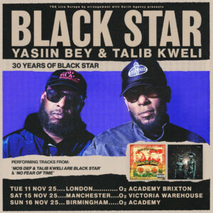 Legendary Hip-Hop Duo Black Star Announce UK Tour
